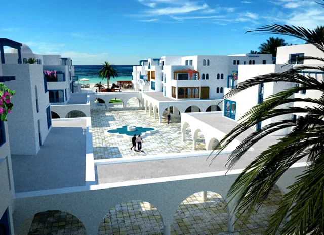 The Medina, sea view