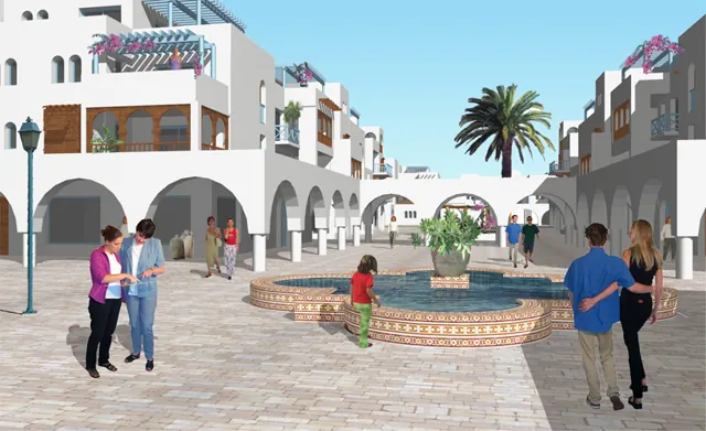 The Medina square